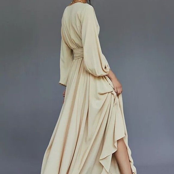 Gorgeous Brand New Erika Pena Draped Wrap Maxi Dress - Picture 3 of 14
